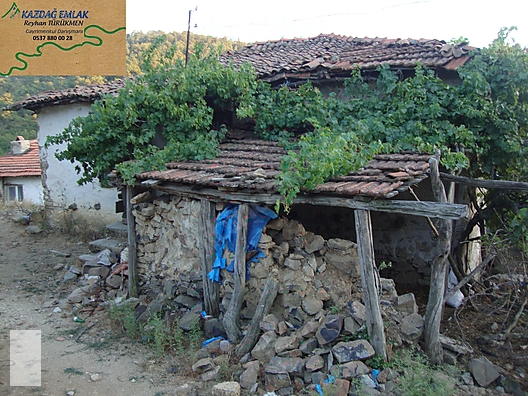 ÇANAKKALE BAYRAMİÇ KAYKILAR KÖYÜ 414 m2 ARSA KARGİR EV - ÇANAKKALE BAYRAMİÇ fotoğraf 4