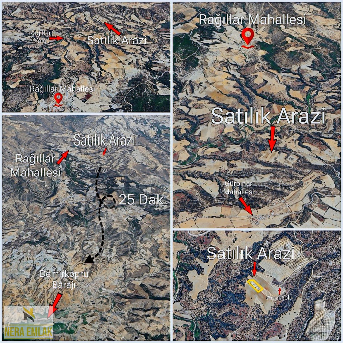 MANİSA'DA TEK TAPU 3.101 m2 KELEPİR YATIRIMLIK FIRSAT TARLA - MANİSA KÖPRÜBAŞI fotoğraf 12