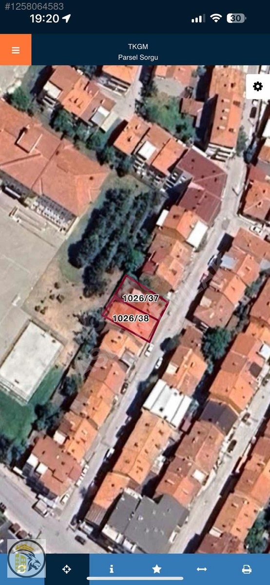 ASLAN EMLAK'TAN YENİDOĞANDA SATILIK 311m2 ARSA - KÜTAHYA MERKEZ fotoğraf 4