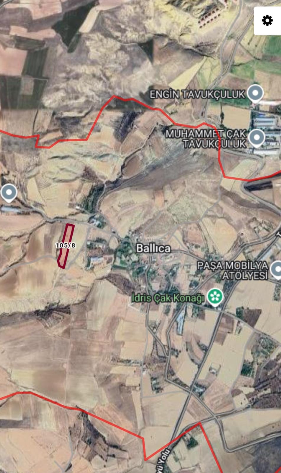 Elazığ / Merkez / Ballıca Köyü  7.640m² SATILIK ARSA  - ELAZIĞ MERKEZ fotoğraf 3
