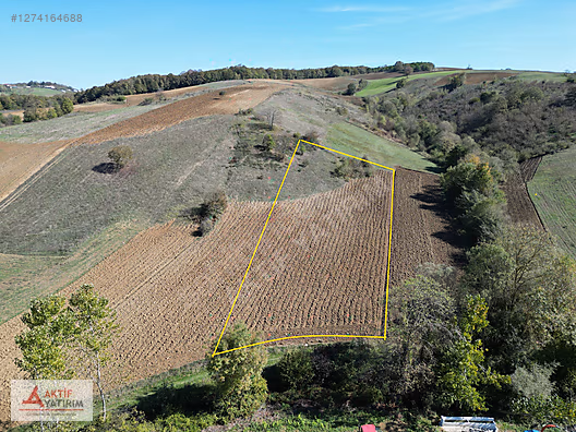TAHTALI GÖLETİNE YAKIN BÖLGE GEREDELİ'DE 3391 M2 MÜSTAKİL TARLA - KOCAELİ DERİNCE fotoğraf 13