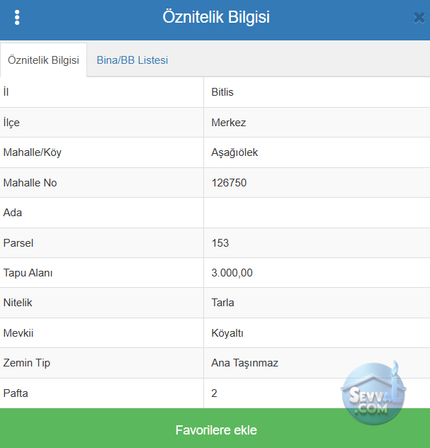 BİTLİS MERKEZ AŞAĞIÖLEK KÖYÜNDE TARLAMIZIN 500 M² Sİ  SATILIKTIR - BİTLİS MERKEZ fotoğraf 6