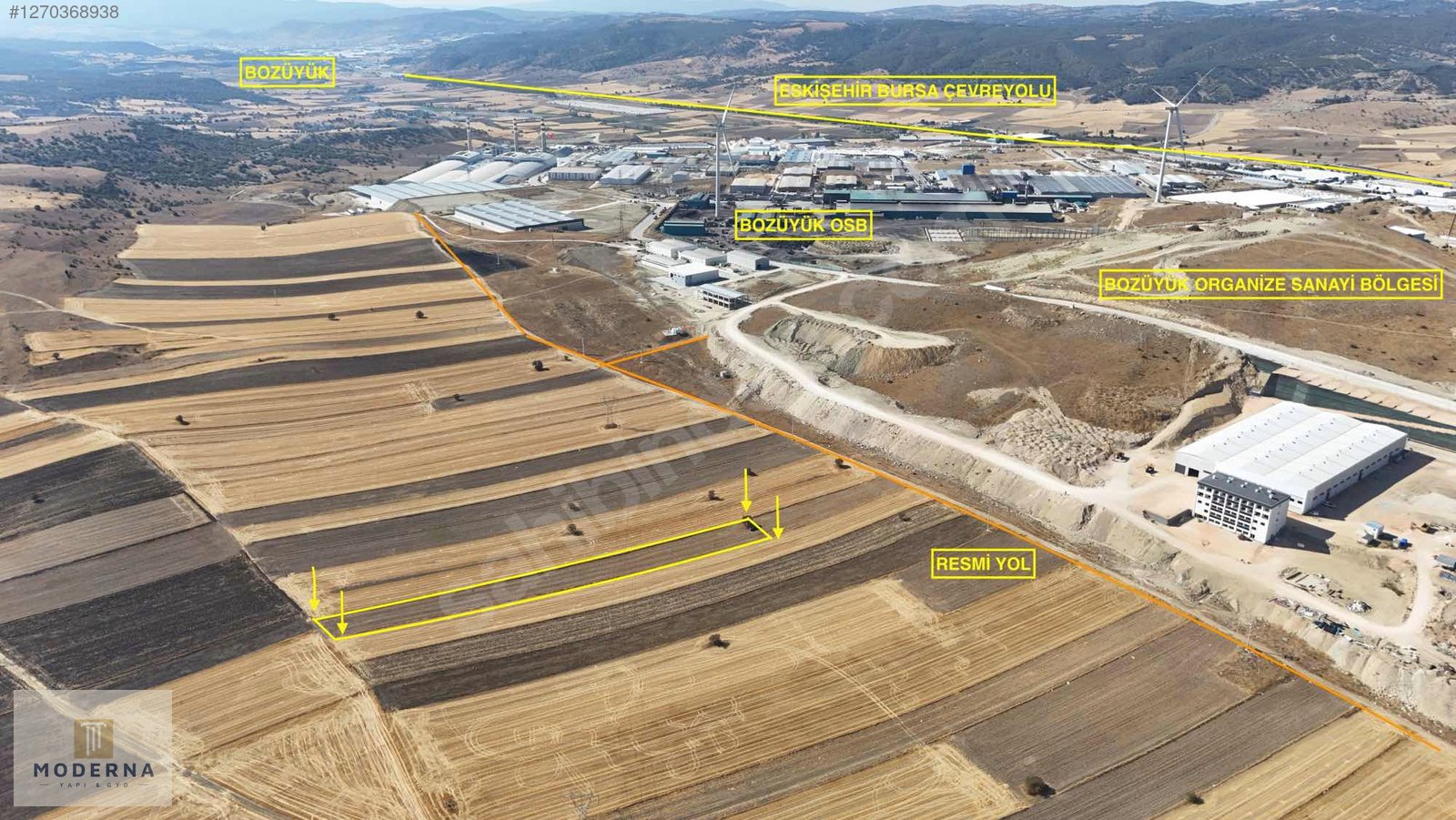 BİLECİK BOZÜYÜK OSB YANI POYRA'DA 5.316 M2 YATIRIM FIRSATI. - BİLECİK BOZÜYÜK fotoğraf 19