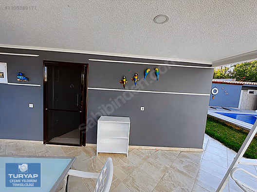 TURYAP ÇEŞME ŞİFNE'de HAVUZLU MÜSTAKİL 3+1 VİLLA - İZMİR ÇEŞME fotoğraf 13
