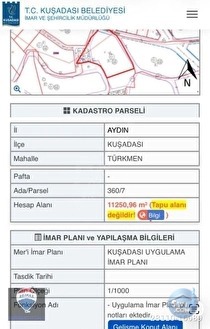 ŞEHIR MERKEZINE YAKIN 11.268 M² SATILIK ZEYTINLIK - AYDIN KUŞADASI fotoğraf 16