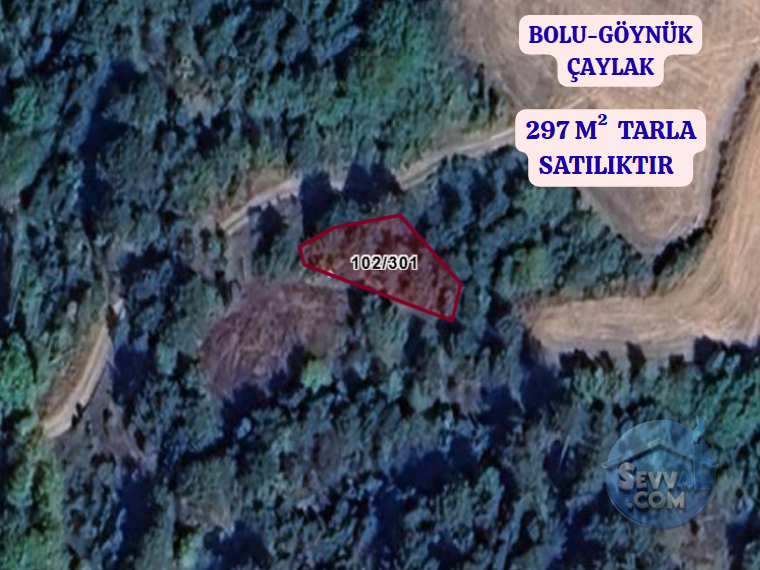 BOLU GÖYNÜK ÇAYLAK  KÖYÜNDE  297 M²  TARLA  SATILIKTIR - BOLU GÖYNÜK fotoğraf 2