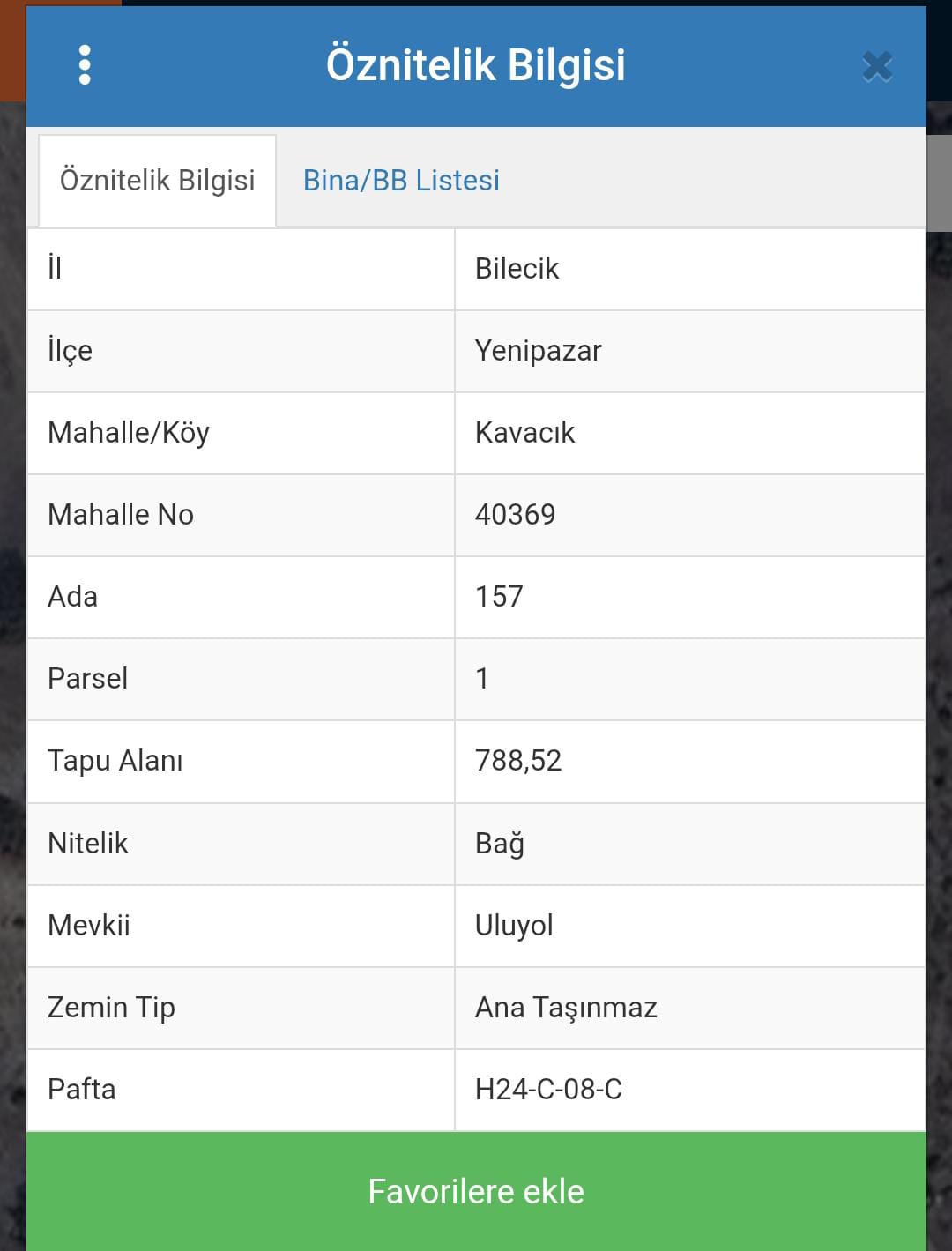 BİLECİK /YENİPAZAR / KAVACIK KÖYÜNDE 788 m2 TARLAMIZ SATILIKTIR! - BİLECİK YENİPAZAR fotoğraf 2