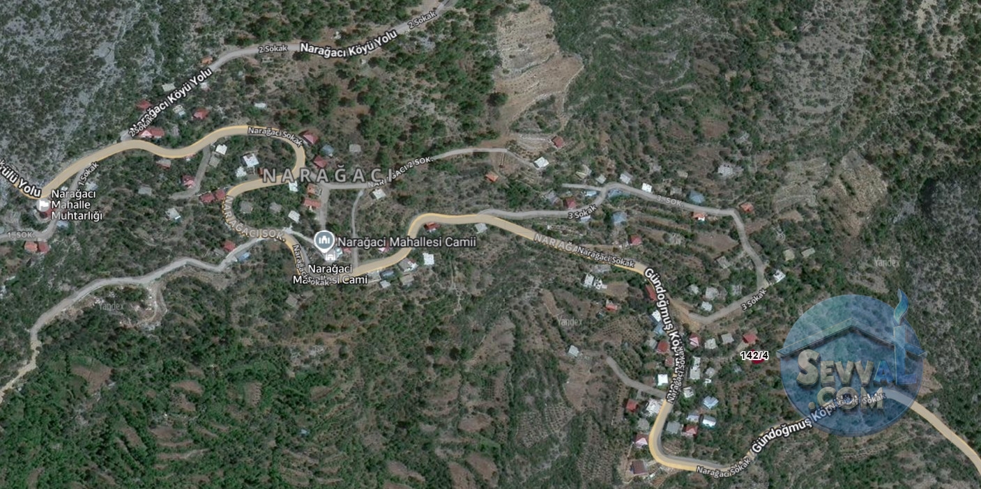 ANTALYA GÜNDOĞMUŞ NARAAĞCI'NDA KÖYİÇİ İMARLI 82 m² SATILIKTIR. - Antalya Gündoğmuş fotoğraf 2