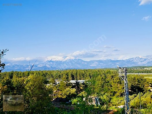 manzaralı 271 m2 tek tapu satılık tarla - ANTALYA AKSU fotoğraf 2
