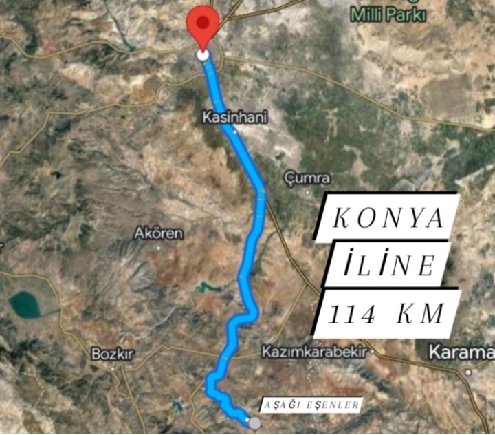 KONYA HADİM AŞAĞI EŞENLER KÖYÜNDE 442 M² TARLAMIZ SATILIKTIR. - KONYA HADİM fotoğraf 28