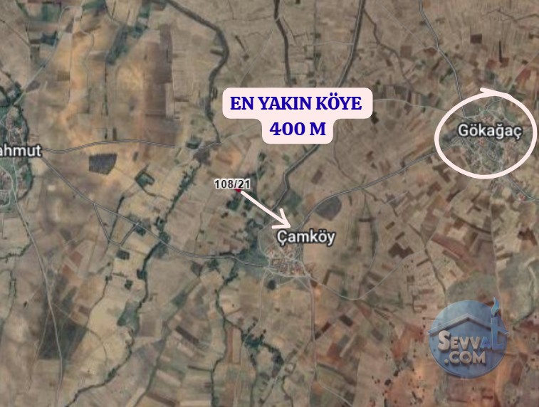 KÜTAHYA ÇAVDARHİSAR GÖKAĞAÇ   KÖYÜNDE  1.443 M²  TARLA SATILIKTIR - KÜTAHYA ÇAVDARHİSAR fotoğraf 4