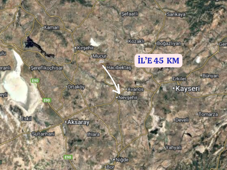 NEVŞEHİR HACIBEKTAŞ ÇİĞDEM  KÖYÜNDE  506  M² BAHÇE  SATILIKTIR - NEVŞEHİR HACIBEKTAŞ fotoğraf 6
