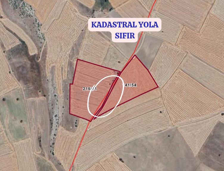 KÜTAHYA ALTINTAŞ OSMANİYE   KÖYÜNDE  12.751 M² TARLA  SATILIKTIR - KÜTAHYA ALTINTAŞ fotoğraf 3