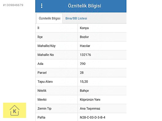 KONYA BOZKIR HACILAR KÖYÜNDE 15 M² BAHÇEMİZ SATILIKTIR. - KONYA BOZKIR fotoğraf 5