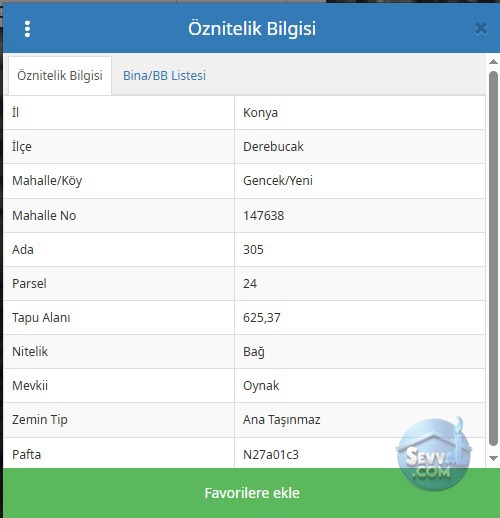 KONYA DEREBUCAK GENCEK DE  625 M² BAĞIMIZ SATILIKTIR - KONYA DEREBUCAK fotoğraf 2
