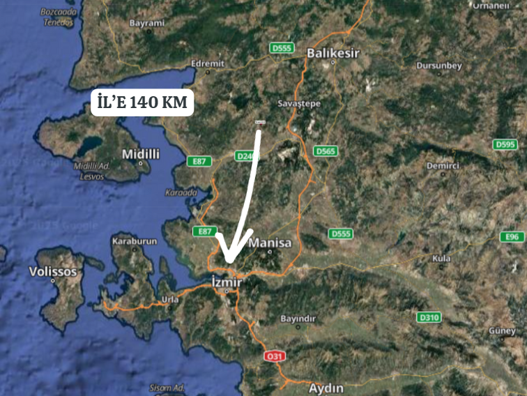 İZMİR BERGAMA DURMUŞLAR KÖYÜNDE 1.128 M² TARLA  SATILIKTIR - İZMİR BERGAMA fotoğraf 7