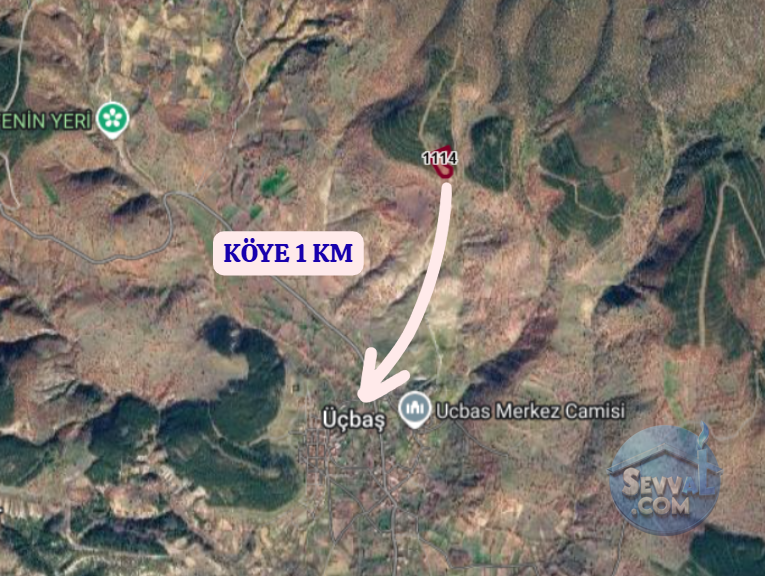 KÜTAHYA ŞAPHANE ÜÇBAŞ  KÖYÜNDE 10.000 M²  TARLA  SATILIKTIR - KÜTAHYA ŞAPHANE fotoğraf 4