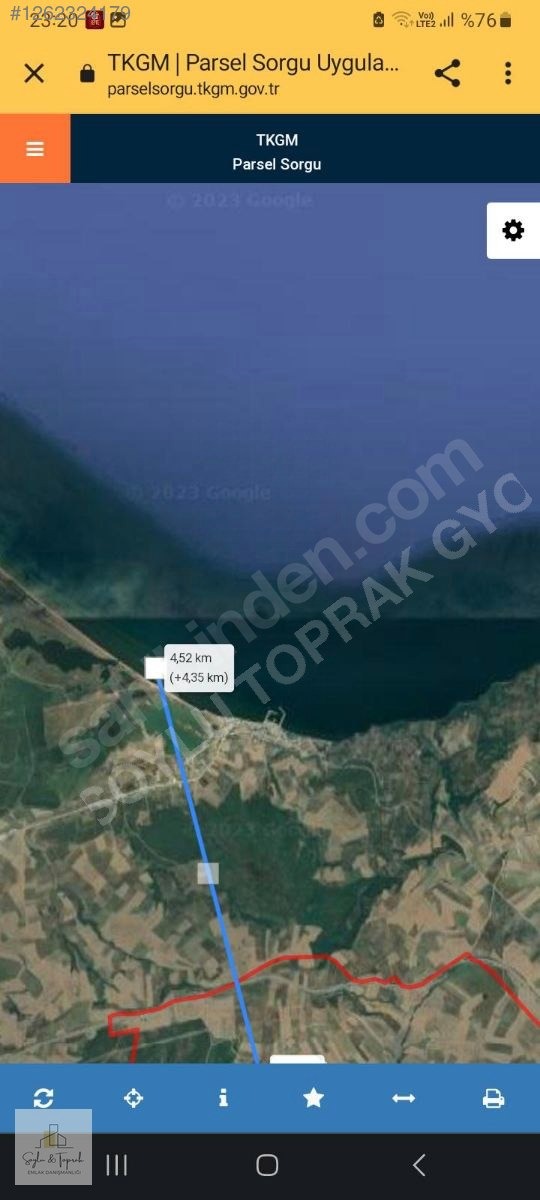 BALİKESİR GÖNEN HAVUTCA KOY CİVARİ 1.440,83m2 - BALIKESİR GÖNEN fotoğraf 7