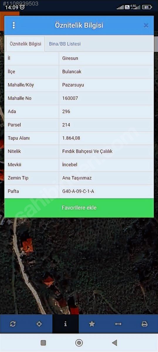 BULANCAK PAZARSUYUN,DA SATILIK EVLİK ARAZİ TAKASA AÇIK - GİRESUN BULANCAK fotoğraf 7
