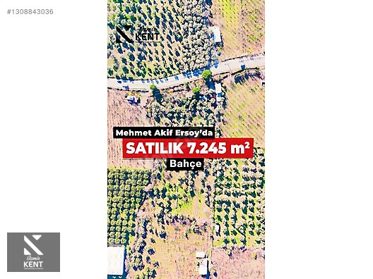 Kemalpaşa M.Akif Ersoy Satılık 7.250 m2 Bahçe Tek Tapu - İZMİR KEMALPAŞA fotoğraf 12