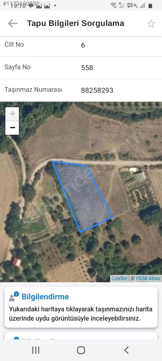 KOCAELİ KARAMÜRSEL AVCIKÖY MAH. 2.247 M² TARLAMIZ SATILIKTIR. - KOCAELİ KARAMÜRSEL fotoğraf 3