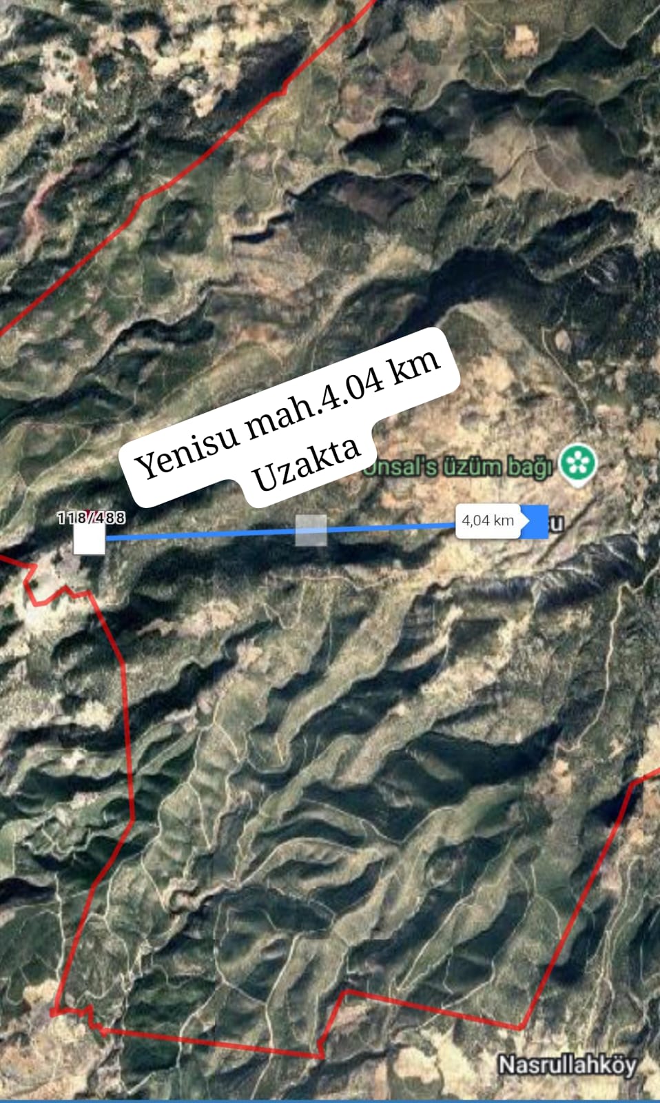  Mersin / Silifke / Yenisu Mh. 12.884M² TARLA SATILIKTIR.   - MERSİN SİLİFKE fotoğraf 3