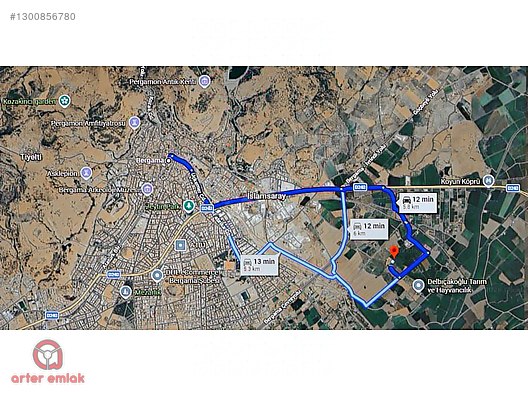 ARTER EMLAKTAN BERGAMA İSLAMSARAYDA 10.000 M² SATILIK TARLA - İZMİR BERGAMA fotoğraf 13