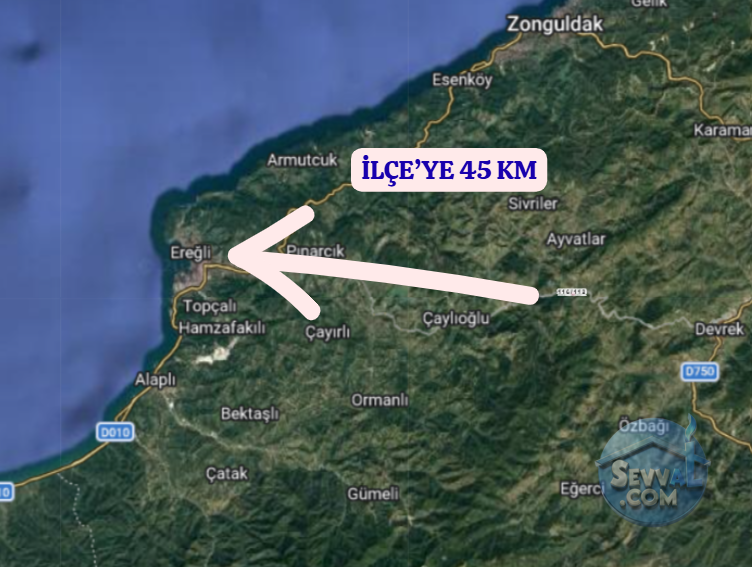 ZONGULDAK EREĞLİ YAZIÖREN  KÖYÜNDE  162 M²  TARLA  SATILIKTIR - ZONGULDAK EREĞLİ fotoğraf 6