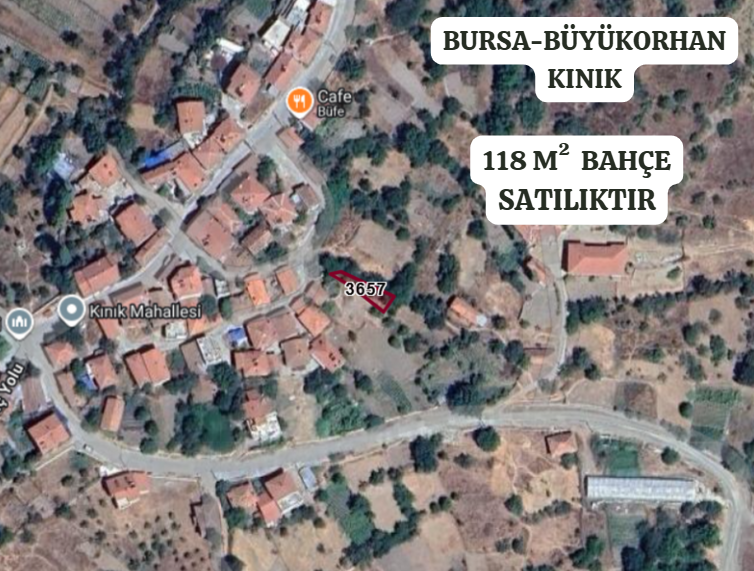 BURSA BÜYÜKORHAN KINIK  MAHALLESİNDE 118  M² BAHÇE  SATILIKTIR - BURSA BÜYÜKORHAN fotoğraf 2