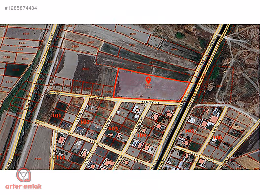 ARTER EMLAK'TAN ALTIEYLÜL ATKÖYDE 9050 M² SATILIK TARLA - BALIKESİR ALTIEYLÜL fotoğraf 19