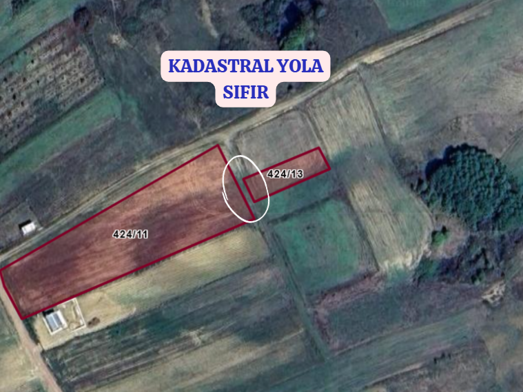 KOCAELİ DERİNCE ÇAVUŞLU   KÖYÜNDE  561   M²  TARLA  SATILIKTIR - KOCAELİ DERİNCE fotoğraf 3