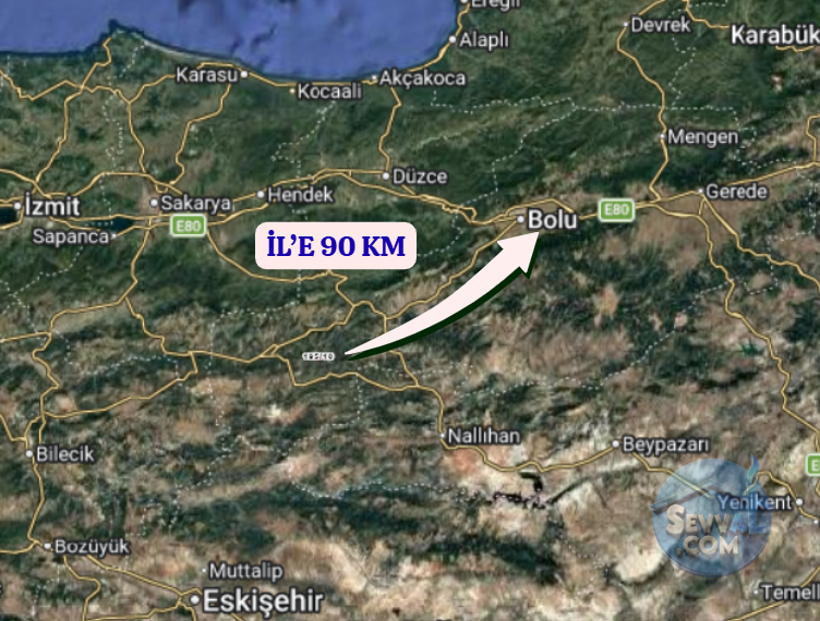 BOLU GÖYNÜK ÇAYLAK  KÖYÜNDE  623 M²  TARLA  SATILIKTIR - BOLU GÖYNÜK fotoğraf 7