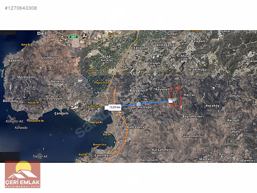 İZMİR BERGAMA BALABAN MH. 461MT² - İZMİR BERGAMA fotoğraf 8