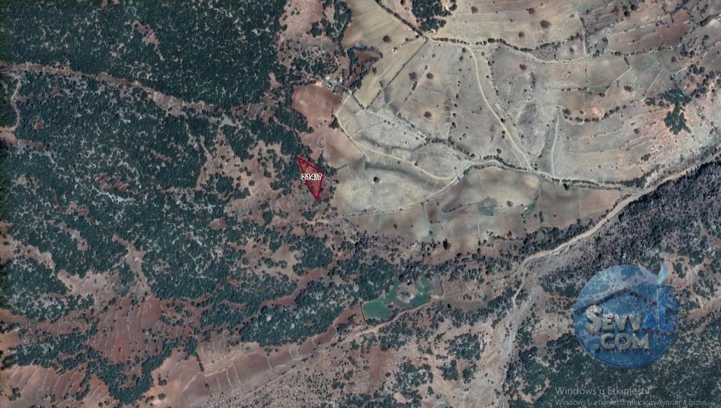 ASYA EVİM GAYRİMENKULDEN ÇANAKLI KÖYÜNDE YATIRIMLIK ARAZİ - Burdur Ağlasun fotoğraf 4