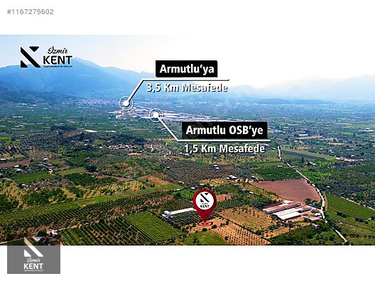 Kemalpaşa Armutlu Satılık 2300 m2 Bahçe Müstakil Parsel Tek Tapu - İZMİR KEMALPAŞA fotoğraf 4