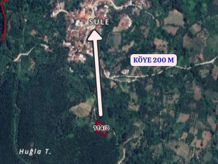 BURSA İNEGÖL SÜLE  KÖYÜNDE 1.676 M² MEYVE BAHÇESİ  SATILIKTIR - BURSA İNEGÖL fotoğraf 5