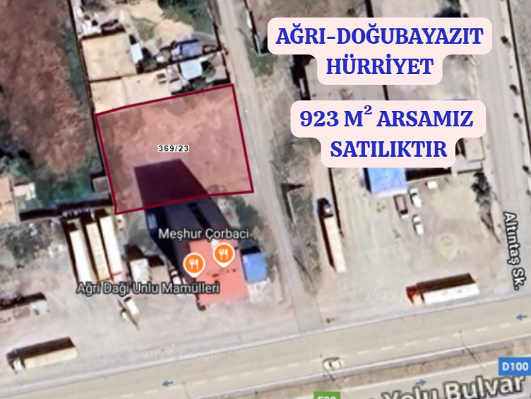 AĞRI DOĞUBAYAZIT HÜRRİYET  KÖYÜNDE 903 M² ARSAMIZ SATILIKTIR. - AĞRI DOĞUBAYAZIT fotoğraf 2
