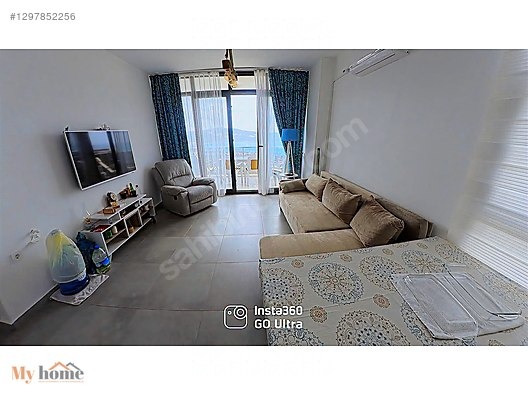 Didim Akbük'te Deniz Manzaralı, Eşyalı 2+1 Daire - AYDIN DİDİM fotoğraf 5