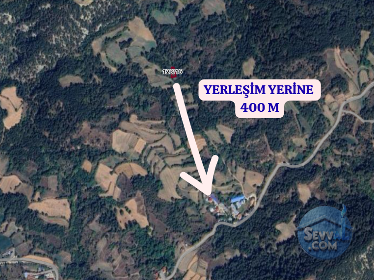 BOLU GÖYNÜK ÇAYLAK  KÖYÜNDE  367 M²  TARLA  SATILIKTIR - BOLU GÖYNÜK fotoğraf 3