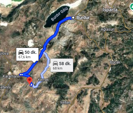 BURDUR KARAMANLI KILAVUZLAR KÖYÜ 2.700M² TARLA SATILIK - BURDUR KARAMANLI fotoğraf 4