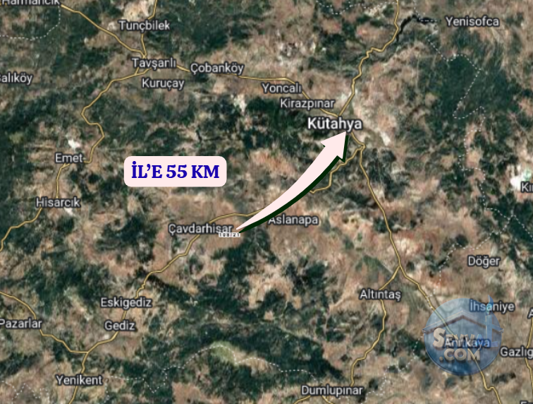 KÜTAHYA ÇAVDARHİSAR GÖKAĞAÇ   KÖYÜNDE  1.443 M²  TARLA SATILIKTIR - KÜTAHYA ÇAVDARHİSAR fotoğraf 6