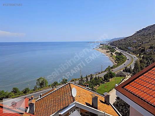 GÜLYALI TEPEALTINDA EŞYALI DENİZ MANZARLI TRİPLESK VİLLA SATILIK - ORDU GÜLYALI fotoğraf 3