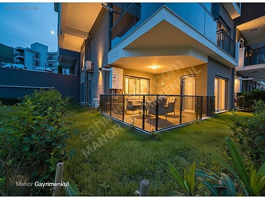 KUŞADASINDA MÜKEMMEL SİTEDE KÖŞE KONUM EŞYALI BAHÇELİ DAİRE - AYDIN KUŞADASI fotoğraf 32