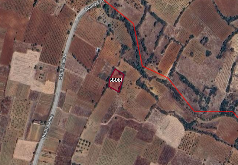 DENİZLİ ÇAL ORTAKÖY  KÖYÜNDE 1.399 M² BAĞ  SATILIKTIR