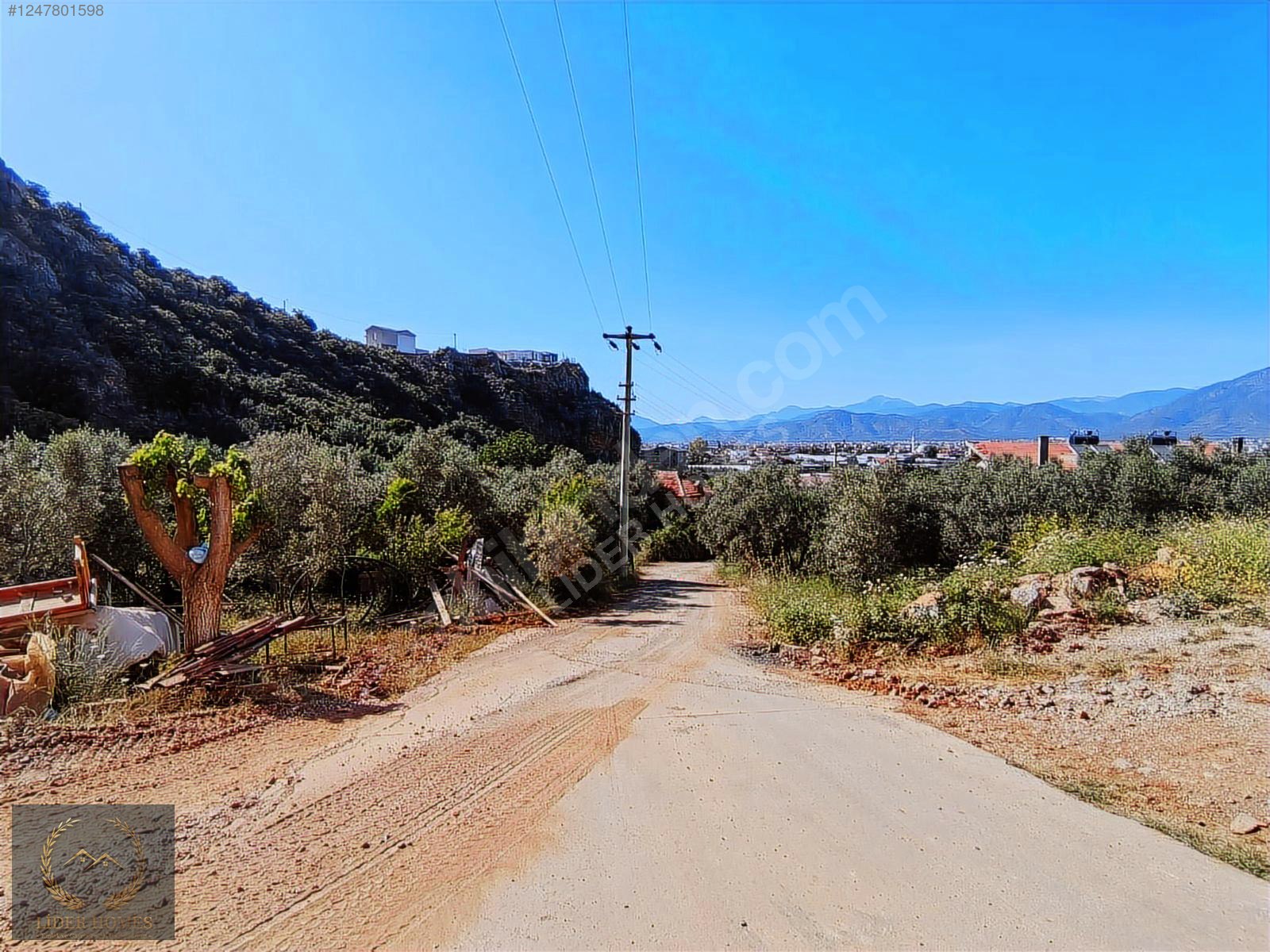 FETHİYE PAZARYERİ MAH 590M İMAR SINIRI İÇERİSİNDE SATILIK TARLA - MUĞLA FETHİYE fotoğraf 5