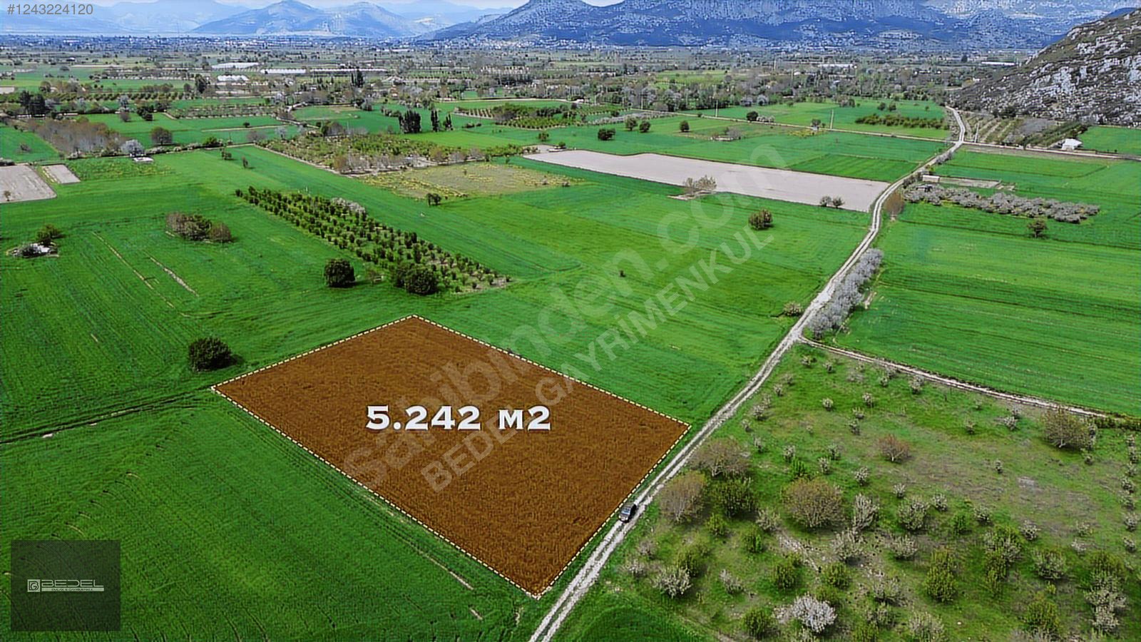 SATILIK BUCAK GÜNDOĞDU BELDESİNDE 5240 M2 TARLA - BURDUR BUCAK fotoğraf 2