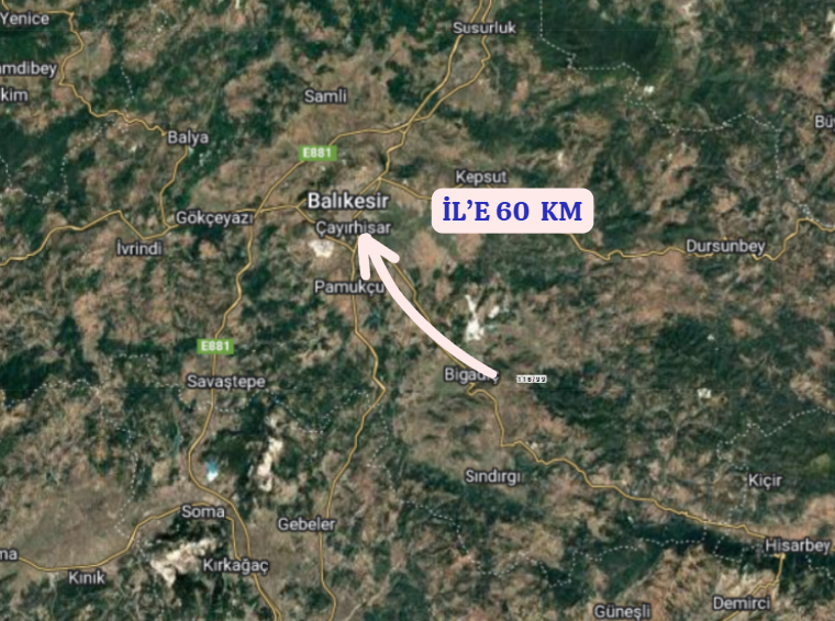 BALIKESİR BİGADİÇ DURASILAR  KÖYÜNDE 2.686 M² TARLA SATILIKTIR - BALIKESİR BİGADİÇ fotoğraf 9