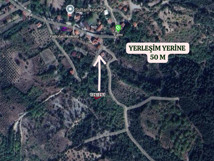 BOLU GÖYNÜK KAŞIKÇIŞEYHLER   KÖYÜNDE  244  M²  İMARLI ARSA  SATILIKTIR - BOLU GÖYNÜK fotoğraf 3