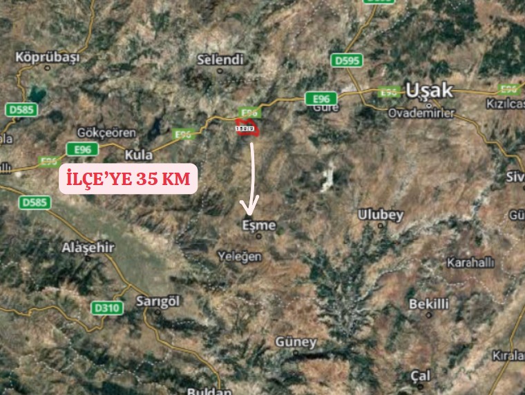 UŞAK EŞME DELİBAŞLI KÖYÜNDE 15.500 M² TARLA SATILIKTIR - UŞAK EŞME fotoğraf 6