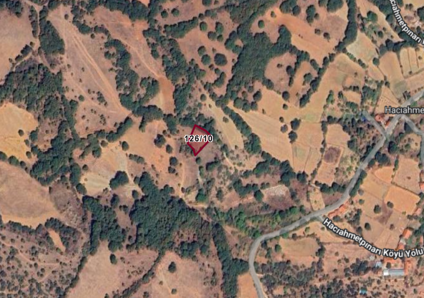 BALIKESİR DURSUNBEY HACIAHMETPINARI  KÖYÜNDE 797 M² TARLA SATILIKTIR